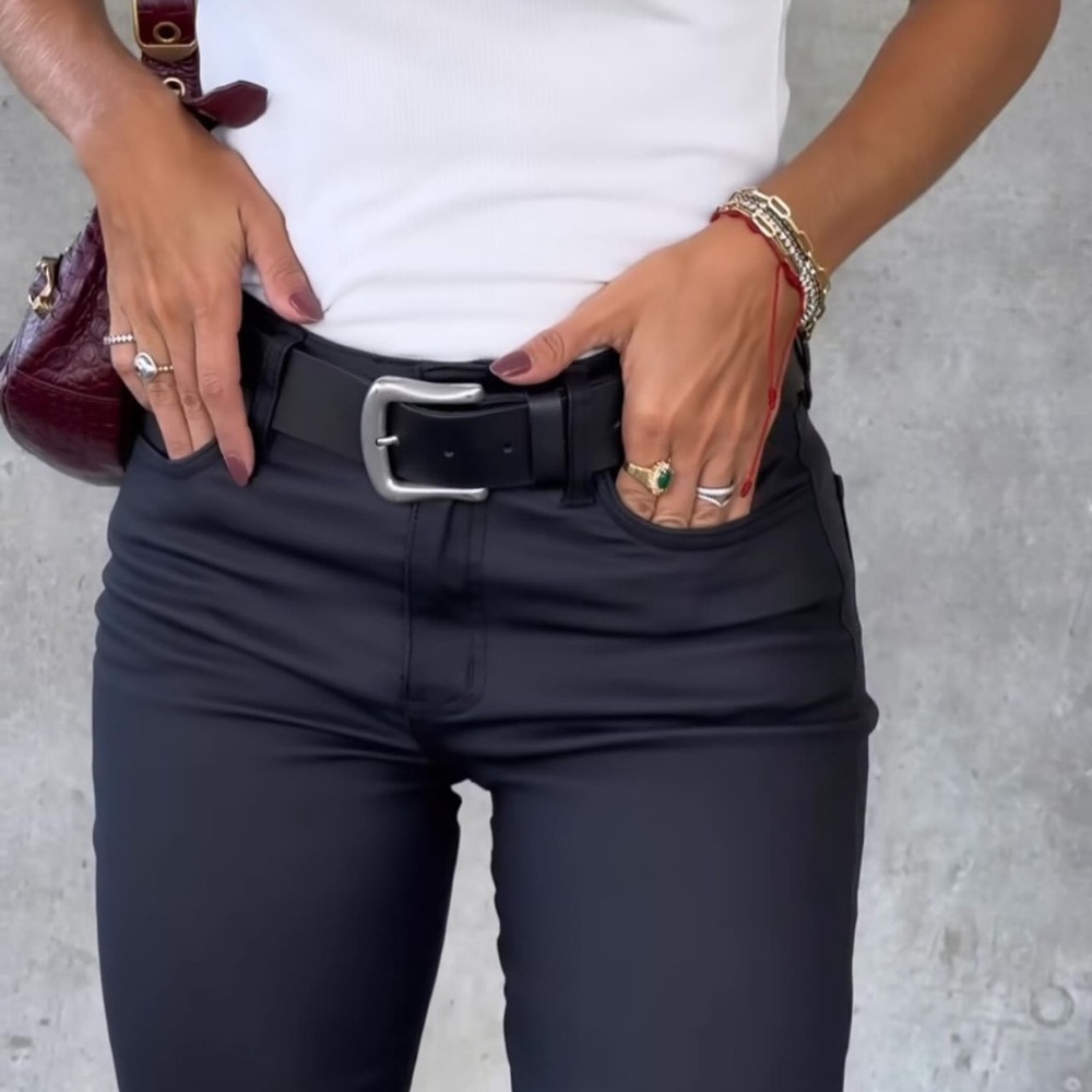 Leather Skinny pants. Lola Brand.